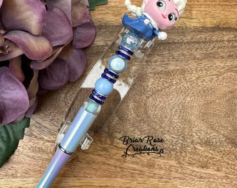 Elsa Beaded Pen | Doorables Pen Topper