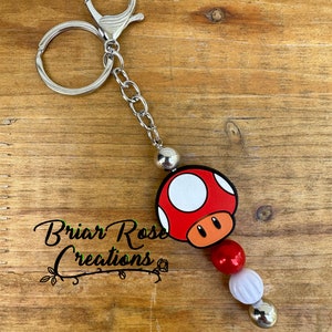 Mushroom Keychain