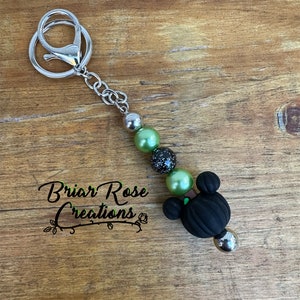 Mouse Pumpkin Keychain