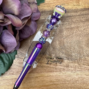 Vampire Teddy Beaded Pen | Doorables Pen Topper