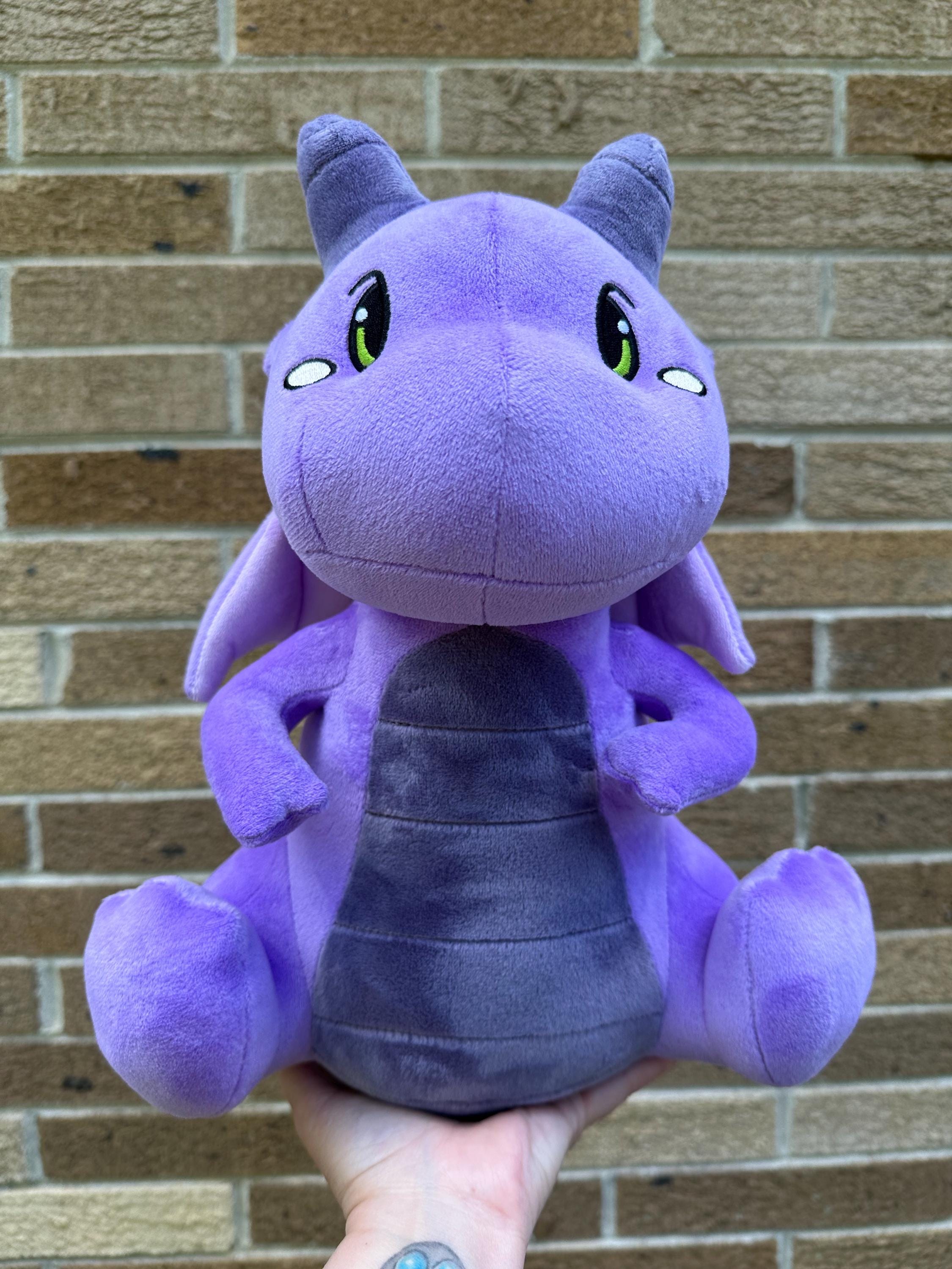 Mal ~ Exclusive Purple Dragon Plush - Etsy