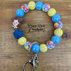 Cowboy Wristlet Keychain