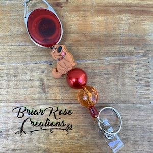 Dog Badge Reel