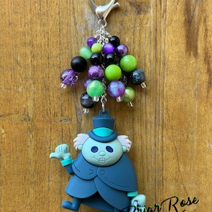 Haunted Mansion Phineas Purse Charm | Hitchhiking Ghost