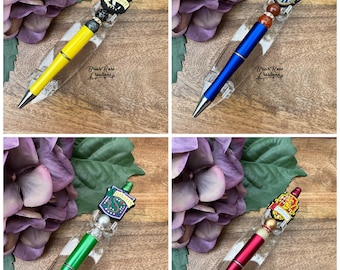 House Crest Beaded Pen