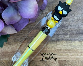 3D Penguin Beaded Pen