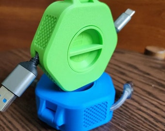 Cable Winder: Tangle-Free Cord Organizer, Compact Travel Size