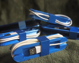 Tangle-Free Cable Organizer Wrap: Travel Cord Keeper