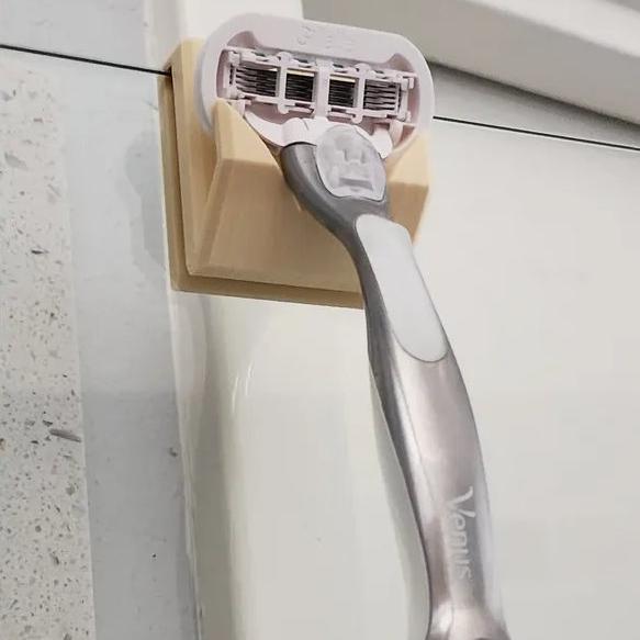 Glass Shower Door Shaving Razor Holder - 3 Sizes for Easy and Quick ...