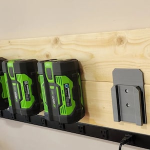 EGO 56V Battery Wall Mount: Garage & Shed Organizer