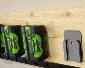 EGO 56V Battery Wall Mount: Garage & Shed Organizer