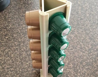 Compact Nespresso Capsule Holder: Space-Saving Coffee Pod Storage (Holds 15 Capsules)