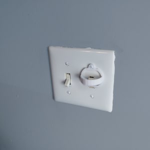3D Printed Light Switch Guard: Childproof, Prevents Accidental Flipping