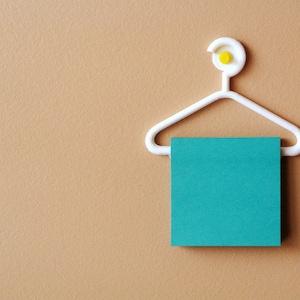 Sticky Note Hanger, A Perfect Gift for Office Co-workers and Business Professionals, Cute Desk Accessories for Keeping Your Space Organized