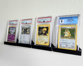 Wall Mounted Graded Card Display: PSA, CGC, Top Loader - 3D Printed PLA
