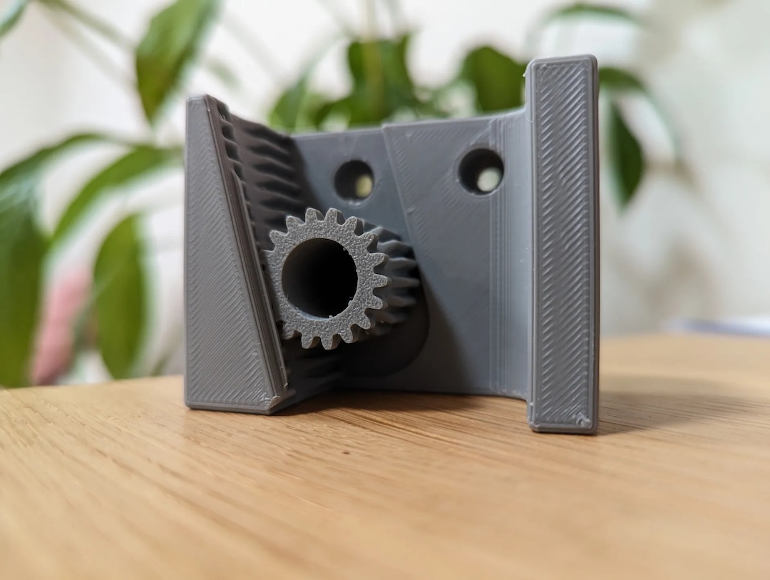 Wallmounted 3D Printed Gravity Broom Holder, Convenient Access & Neat