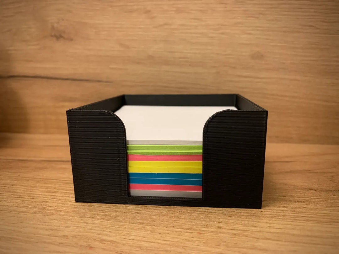 Modern Post-it Note Holder Minimalist Desk Organizer and Teacher's Gift ...
