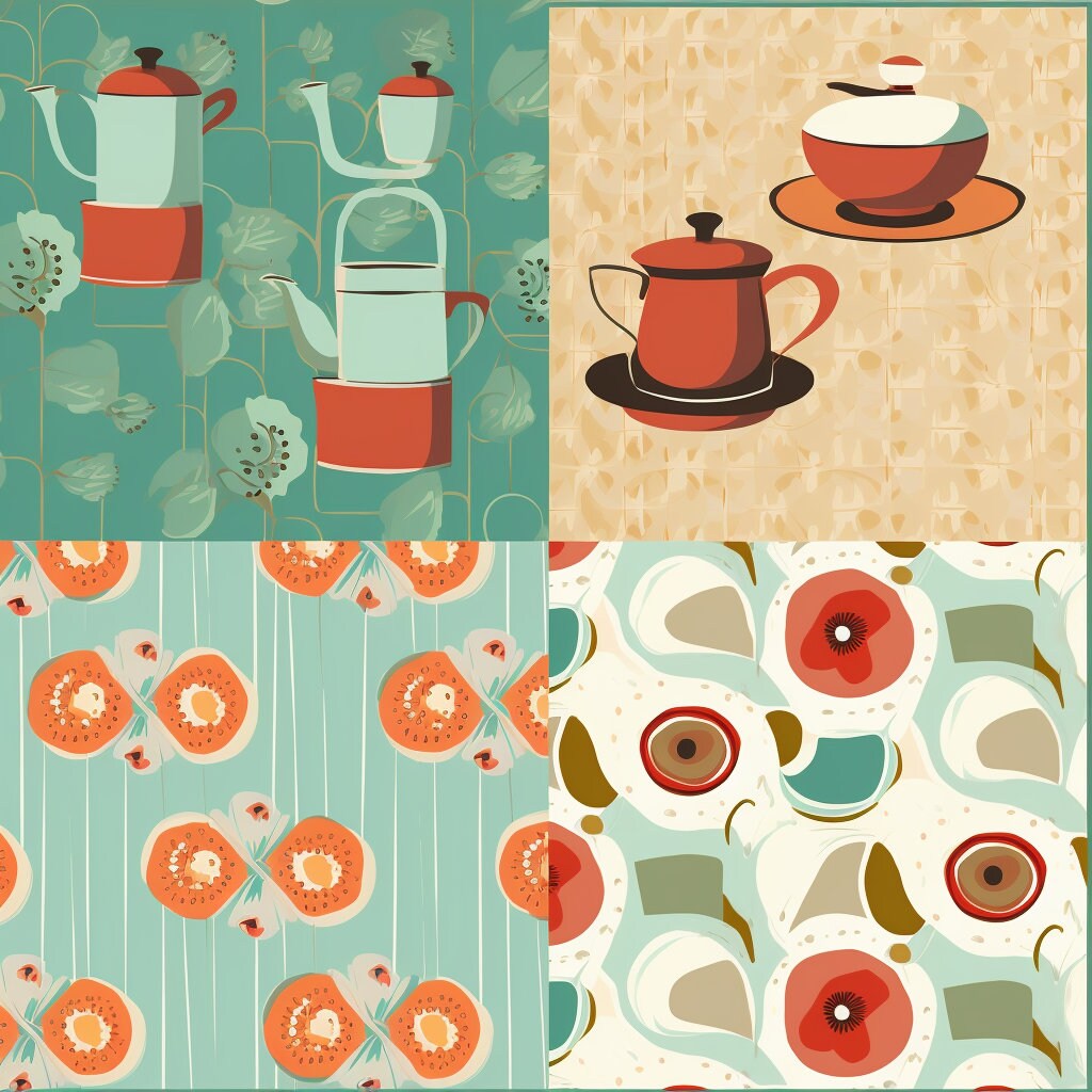 Retro Revival: 8 Nostalgic Patterns With a Touch of Retro Charm for a ...