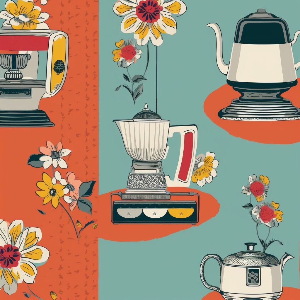 Retro Revival: 8 Nostalgic Patterns With a Touch of Retro Charm for a ...