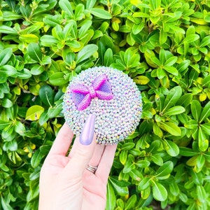 Cute Purple Custom Bling Retainer Invisalign Expander Case