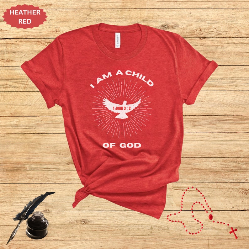 I Am a Child of God Shirt,faith Apparel,child of God Crewneck Christian