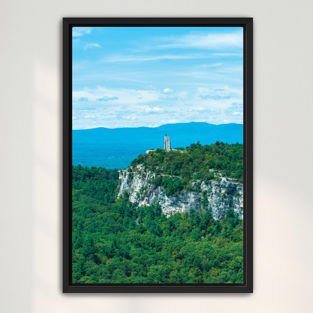 Sky Top Tower: Mohonk Mountain House, Shawangunk Ridge, Summer View ...