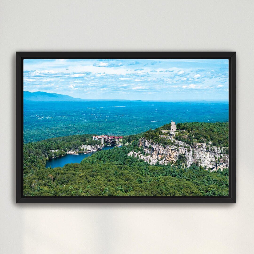 Sky Top Tower: Mohonk Mountain House, Shawangunk Ridge, Summer View ...