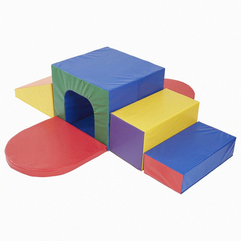 Climbing Blocks, Foam Blocks, Montessori Climber, Soft Play Set With