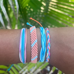 Wave Friendship Bracelet // Vsco // Handwoven