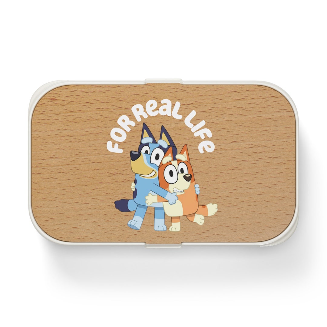 Bluey Bento Lunch Box, Bluey and Bingo Bento Lunch Box, Bluey School