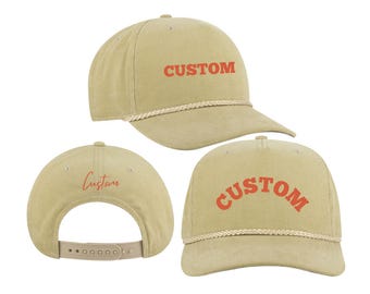 OTTO CAP 5-Panel Mid Profile Corduroy Baseball Cap | Vintage Style | Structured Firm Front | Custom Corduroy hat| Perfect gift