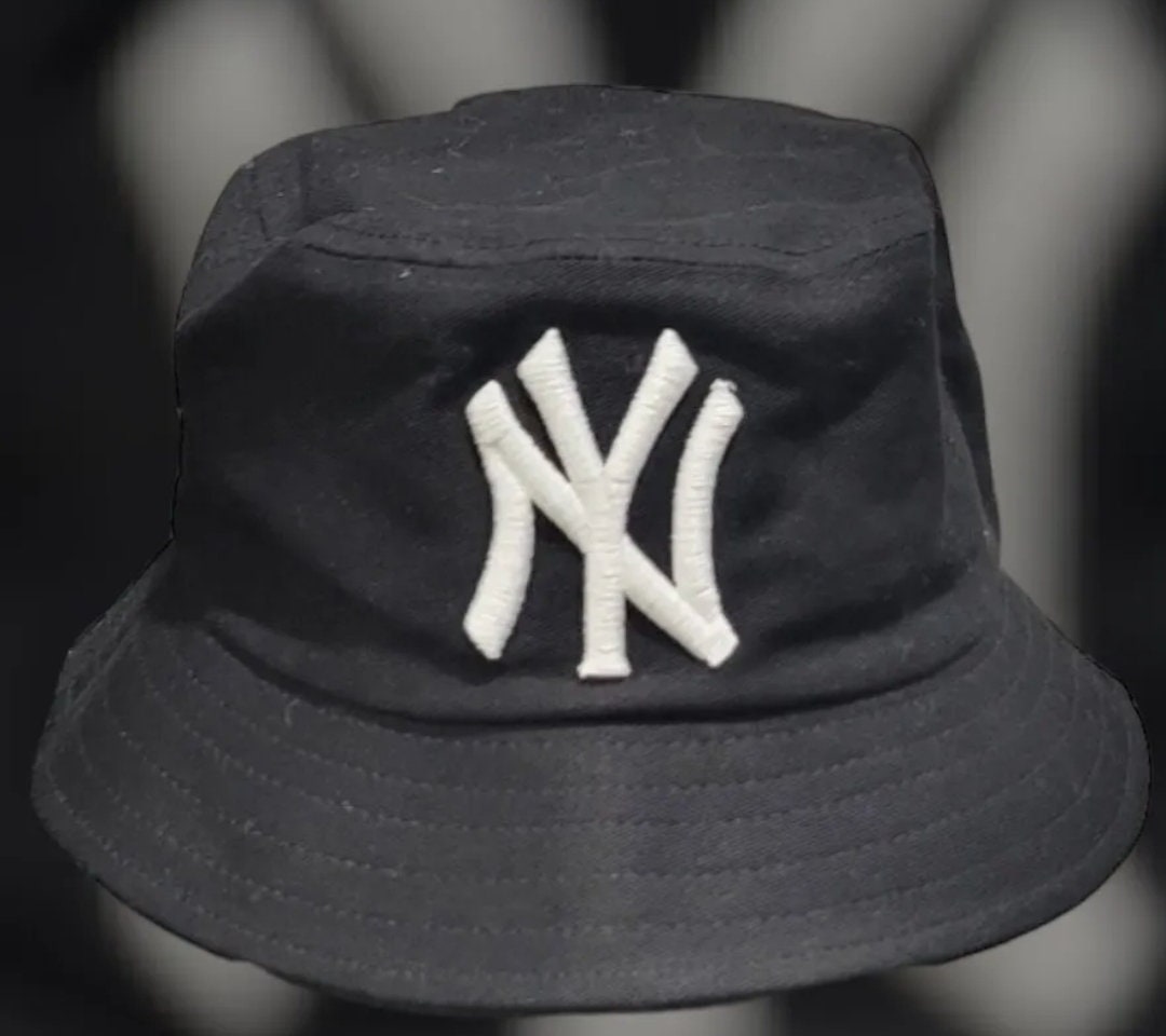 New York Yankees Bucket Hat Safari Etsy