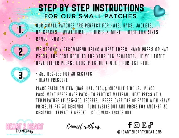 Pink Tiger Patch Preppy DIY Embroidered Iron-on Patch for Trucker