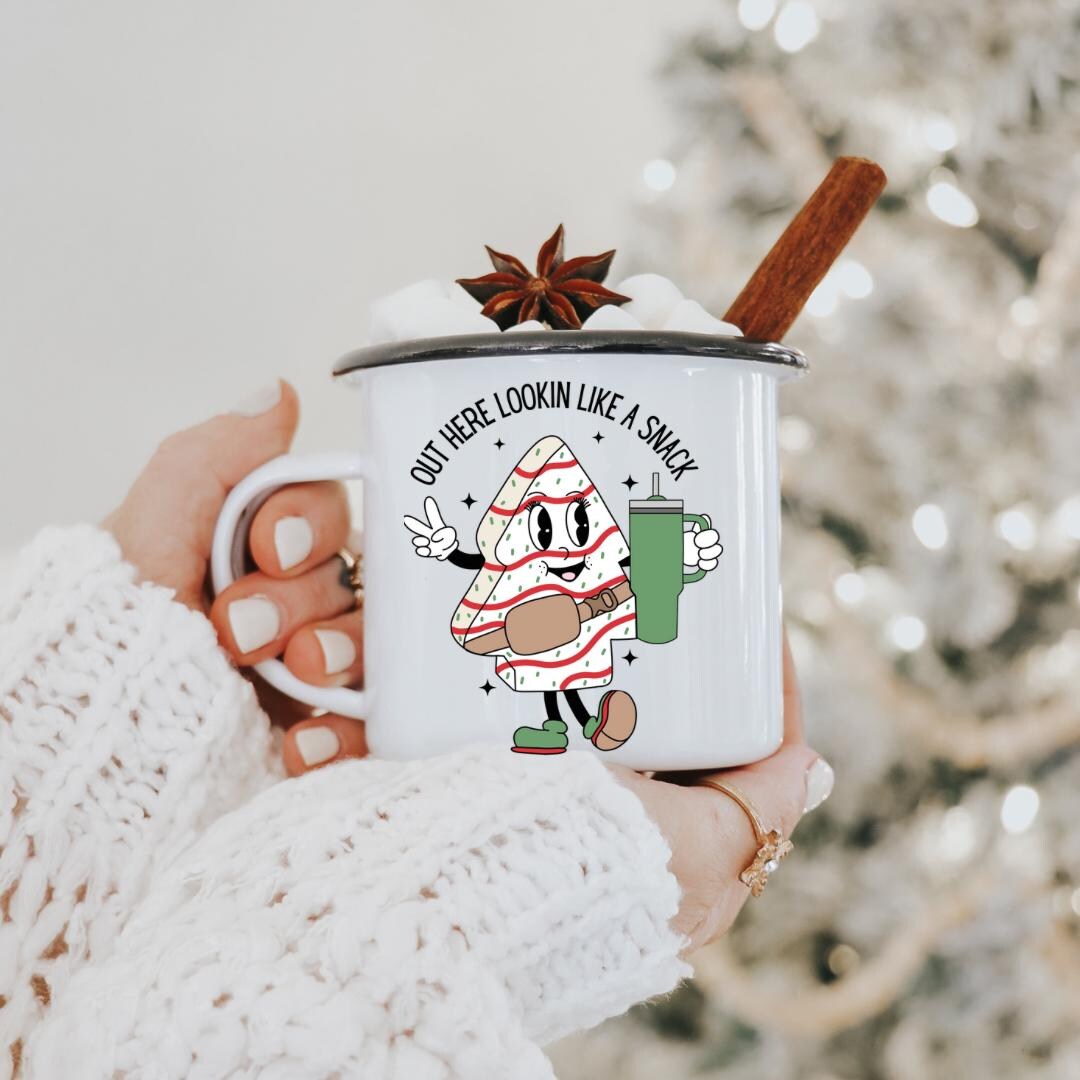 Mug Decor Sticker Mug Decal, Mug Sticker, UV DTF Sticker for Christmas Mugs, Ready to ...