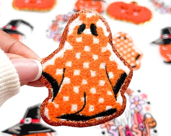Trucker Hat Patches Halloween Patch Small Iron On Patch Western Patch Hat Chenille Patch Glitter Patch Shirt Patch Girly Embroidery Patch
