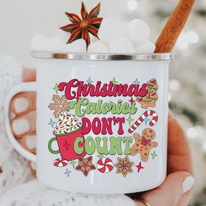UV DTF Christmas Mug Designs Transfers For Mugs Coffee Tumblers 16 oz Libbey Mug Decal Sticker For Christmas Mugs Ready To Ship Holiday Wrap