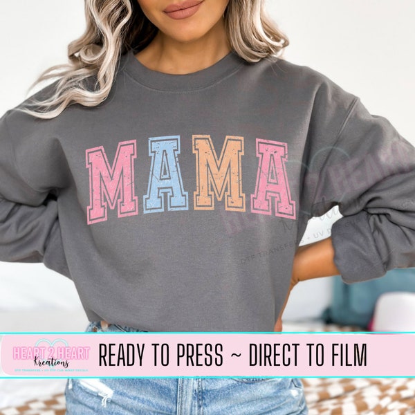 MAMA DTF Transfers, T-Shirt Transfers, Mama Ready To Press, Heat Transfers For Mama, Direct To Film, Mom Dtf Transfer, Mom Retro Dtf,