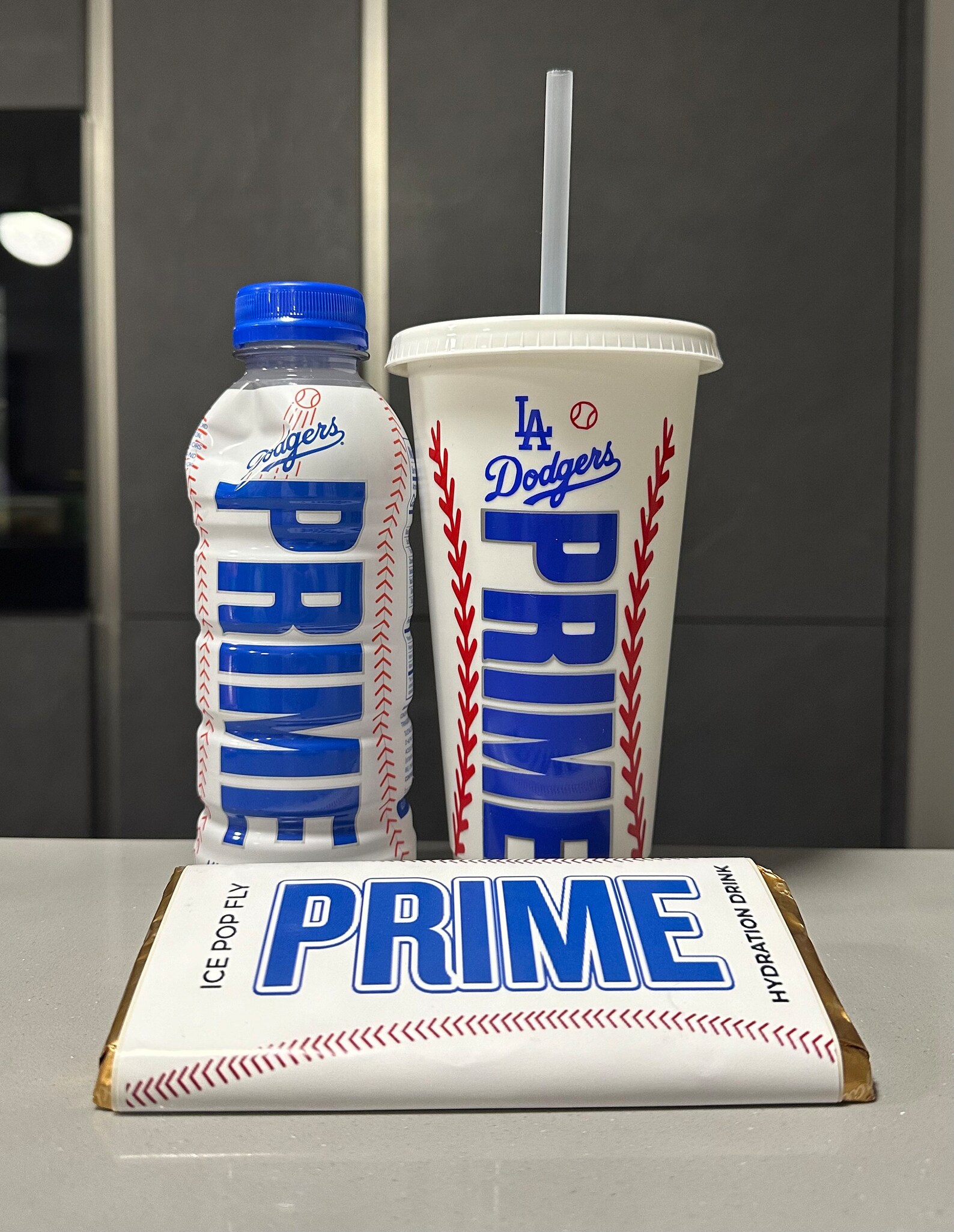 Prime Hydration DAMAGED Dodgers Rare Flavour Only in LA Ksi and Logan