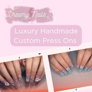 High Quality Luxury Customizable Pressons