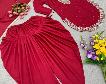 Punjabi dhoti salwar costume indien pakistanais