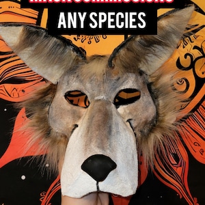 Custom Therian Masks! (READ description BEFORE PURCHASING)