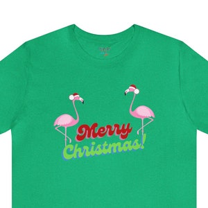 Flamingo Christmas Shirt, Flamingo Shirt, Flamingo Fan Gift, Merry Christmas Shirt, Christmas Shirt, Christmas TShirt, Flamingo Xmas Shirt