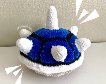 Blue Shell Crochet Pattern