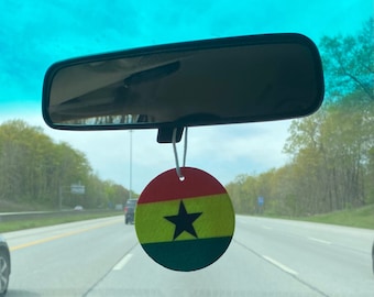 Ghana Flag air freshener