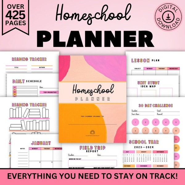 2024 2025 Teacher Planner Etsy