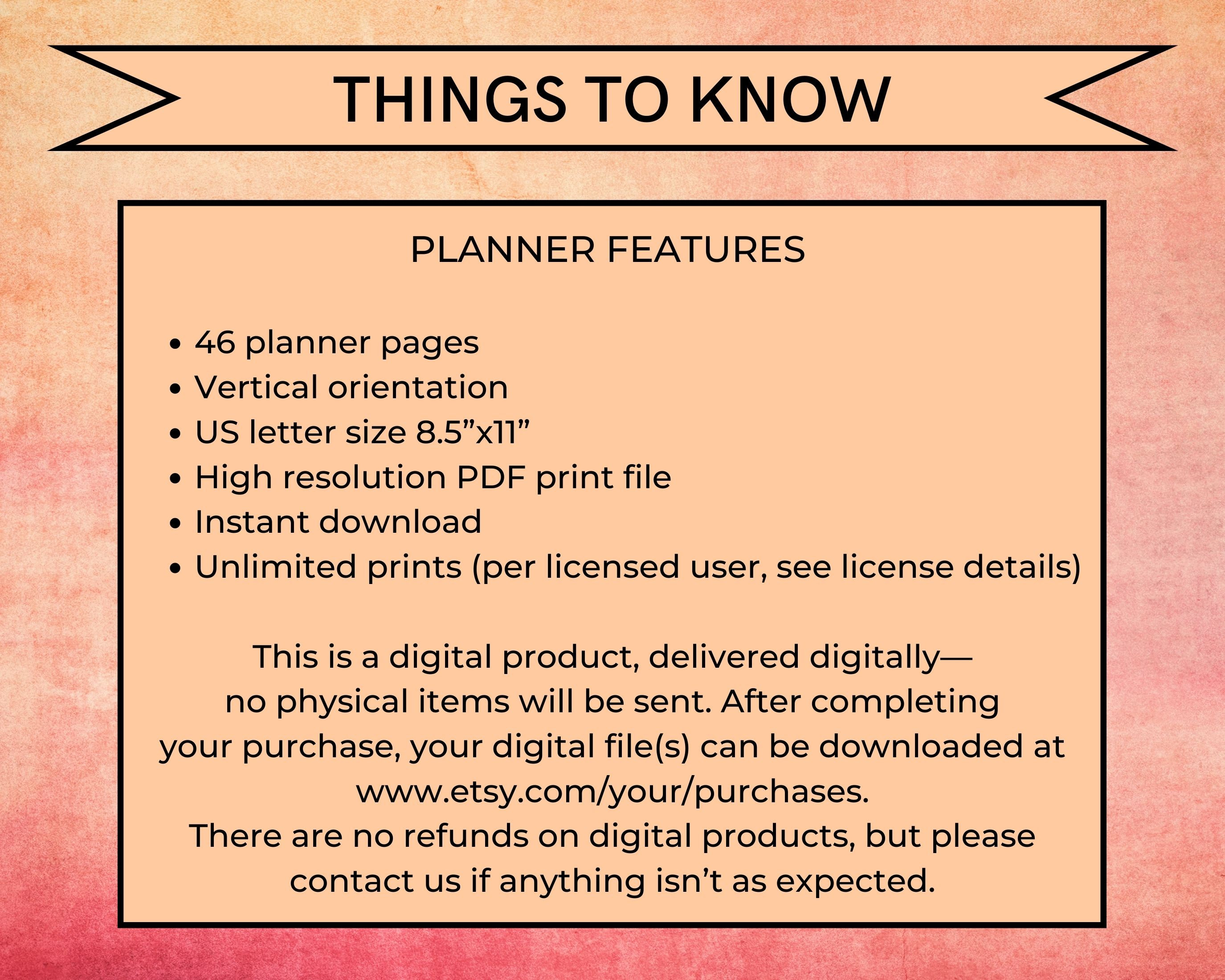 Lesson Planner Printable, Lined Lesson Plan, 2 Page Lesson Plan, Single