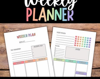 Weekly Planner Printable