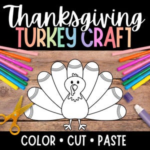 感謝祭の七面鳥の工作