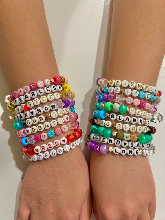 Eras Tour Movie Swiftie Friendship Bracelets 1, 3, 5, 10