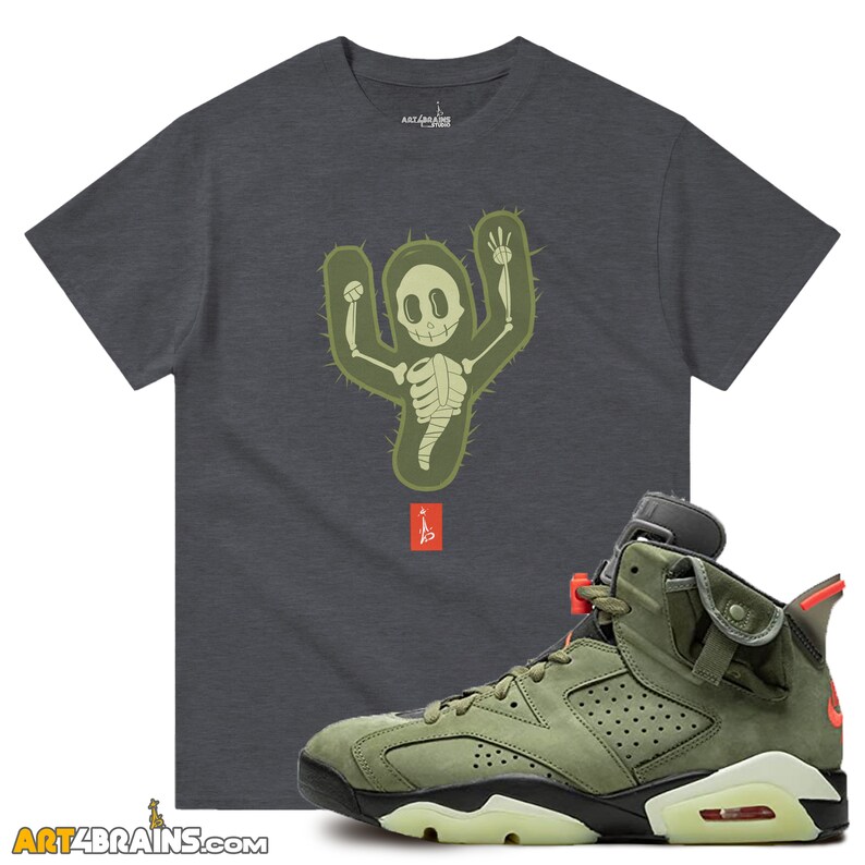 matte black cactus jack air jordan 6